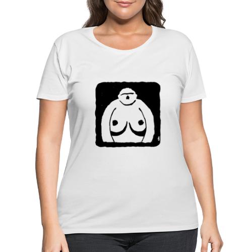 Venus Parietal - Women's Curvy T-Shirt