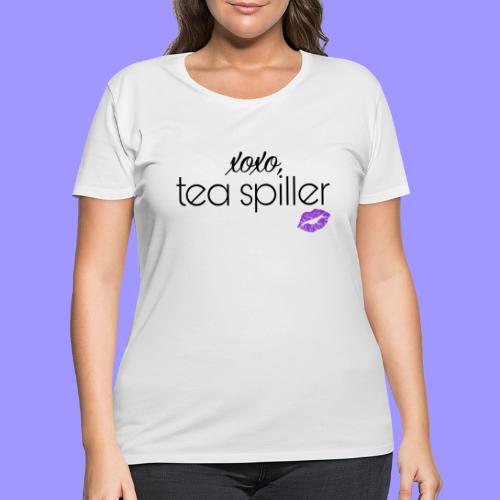 Tea Spiller bright - Women's Curvy T-Shirt