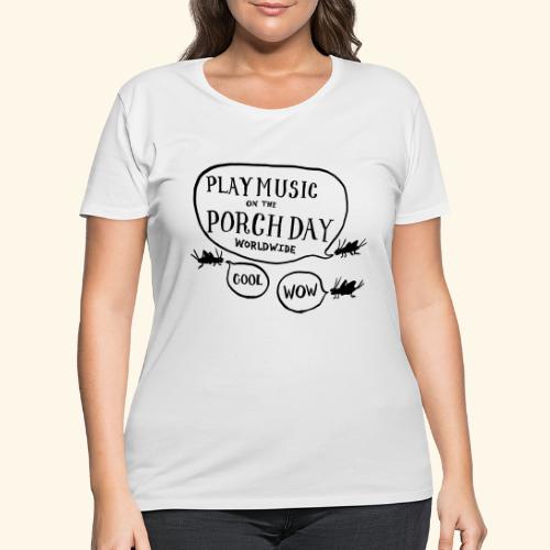 Crickets - Women's Curvy T-Shirt