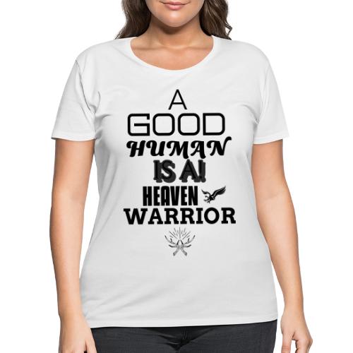 A Good Human - Women's Curvy T-Shirt