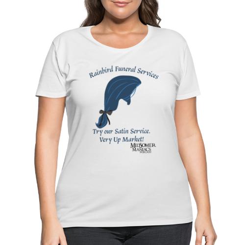 Midsomer Maniacs - Rainbird Funeral Services - Women's Curvy T-Shirt