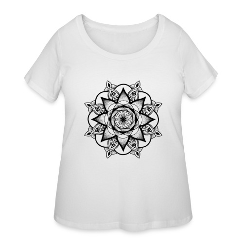 Mandala - Women's Curvy T-Shirt
