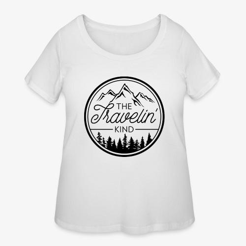 The Travelin Kind - Women's Curvy T-Shirt