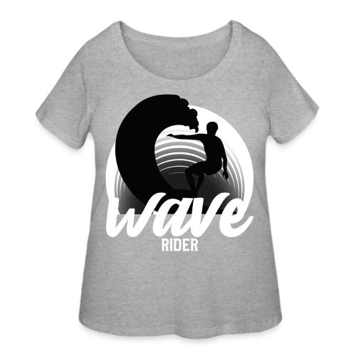 Wave Rider - Women's Curvy T-Shirt