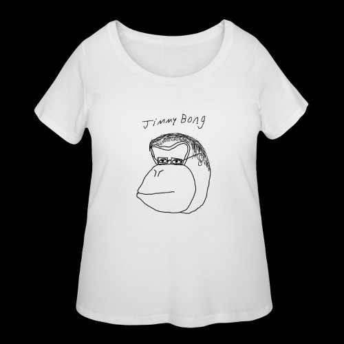 jimmy bong - Women's Curvy T-Shirt
