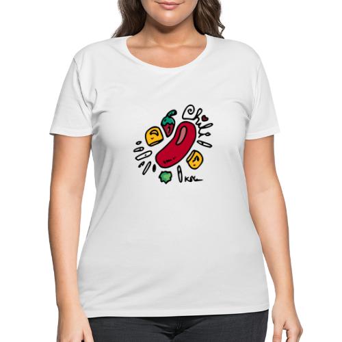 Chili - Women's Curvy T-Shirt