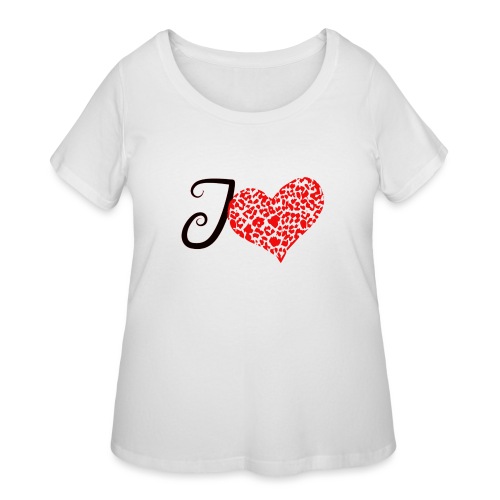 I Love... - Women's Curvy T-Shirt
