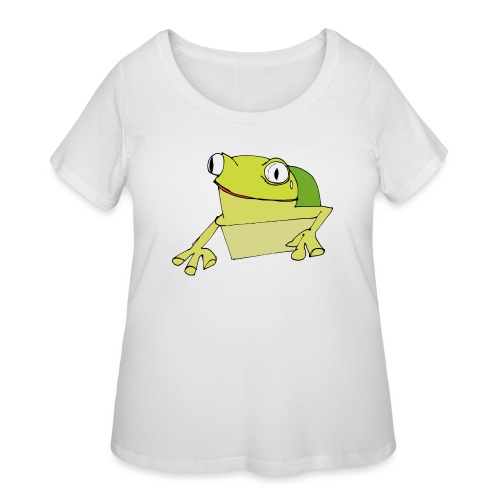 Froggy - Women's Curvy T-Shirt