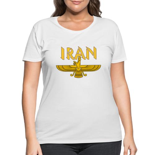 Iran 9 - Women's Curvy T-Shirt