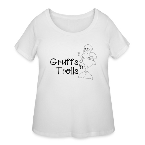 GruffsNTrolls - Women's Curvy T-Shirt