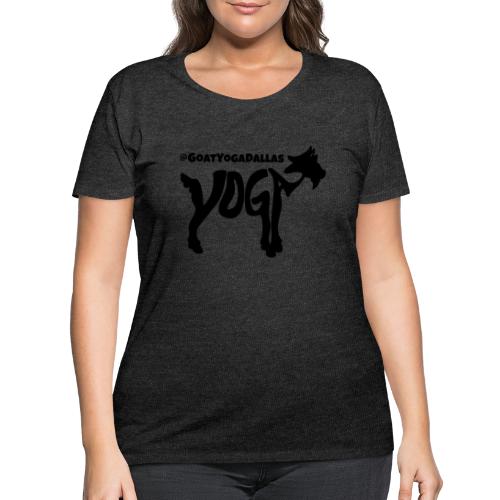 Goat Yoga Dallas - Women's Curvy T-Shirt