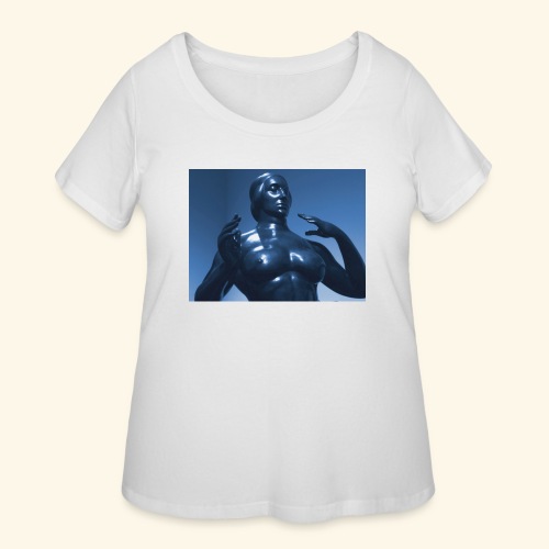 Nude Blu - Women's Curvy T-Shirt
