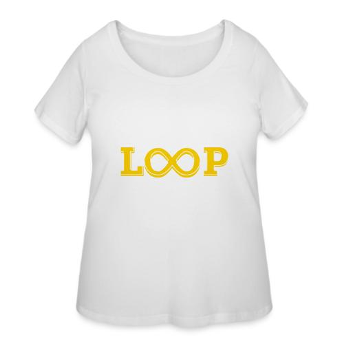 Infinite Loop - Women's Curvy T-Shirt
