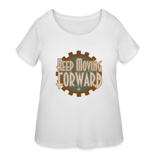 Keep Moving Forward - Women's Curvy T-Shirt
