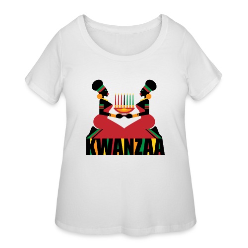 Kwanzaa - Women's Curvy T-Shirt