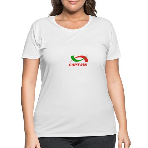 Captain design - Women's Curvy T-Shirt