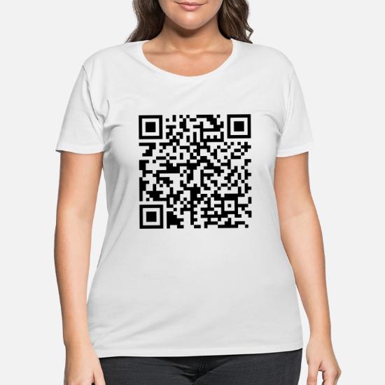 barry wood QR code' Women's Plus Size T-Shirt | Spreadshirt