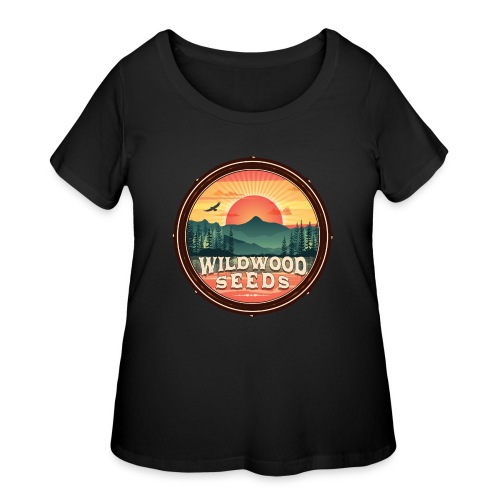 Wildwood Seeds Sunset - Women's Curvy T-Shirt