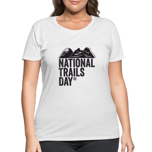 National Trails Day - Women's Curvy T-Shirt