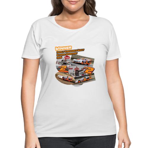 Rob Trent Eldora Speedway FFN#1 Design 1 - Women's Curvy T-Shirt