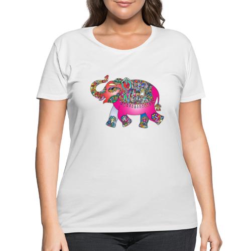 Elefante ON - Women's Curvy T-Shirt
