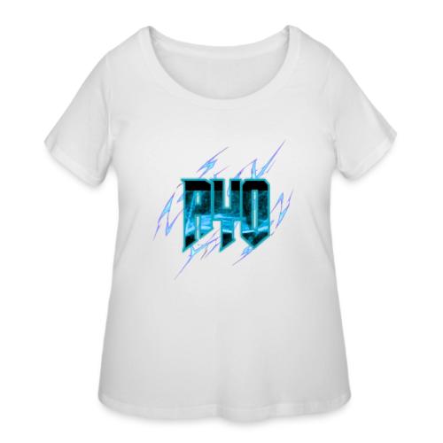 Ayo's Light Blue - Women's Curvy T-Shirt