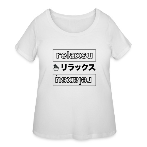 relaxsu b - Women's Curvy T-Shirt