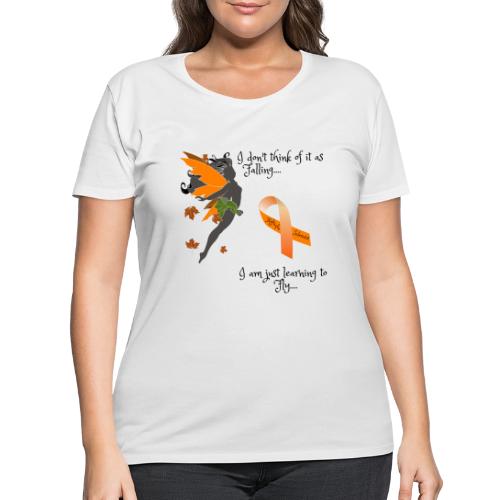 Tripping? Or Learning to Fly - Women's Curvy T-Shirt
