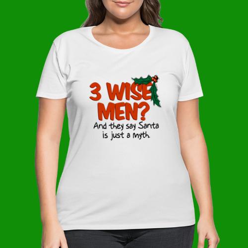 3 Wise Men? - Women's Curvy T-Shirt