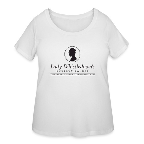 Lady Whistledown's Society Papers - Women's Curvy T-Shirt