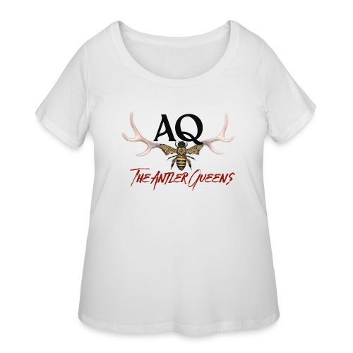 AQ logo - Women's Curvy T-Shirt