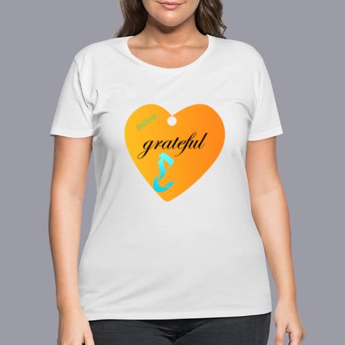 GRATEFUL - Women's Curvy T-Shirt