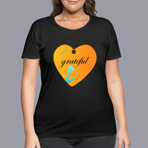 GRATEFUL - Women's Curvy T-Shirt