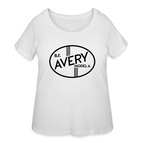 B.F. Avery Model A emblem - Autonaut.com - Women's Curvy T-Shirt
