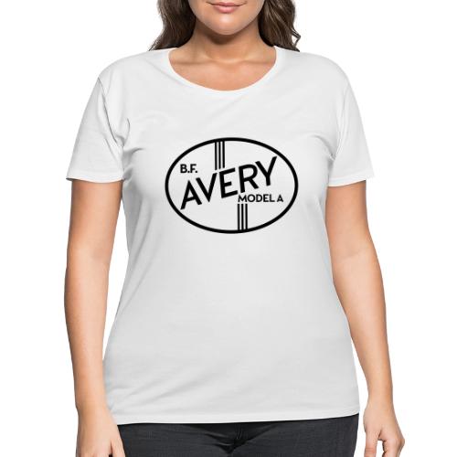 B.F. Avery Model A emblem - Autonaut.com - Women's Curvy T-Shirt