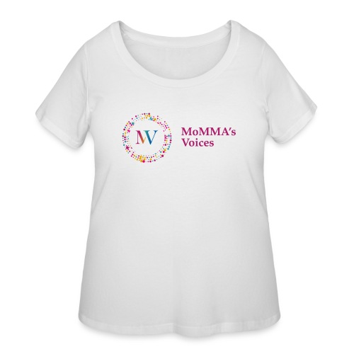 MV Color Logo - Women's Curvy T-Shirt