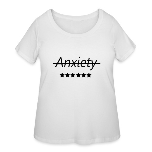 End Anxiety - Women's Curvy T-Shirt
