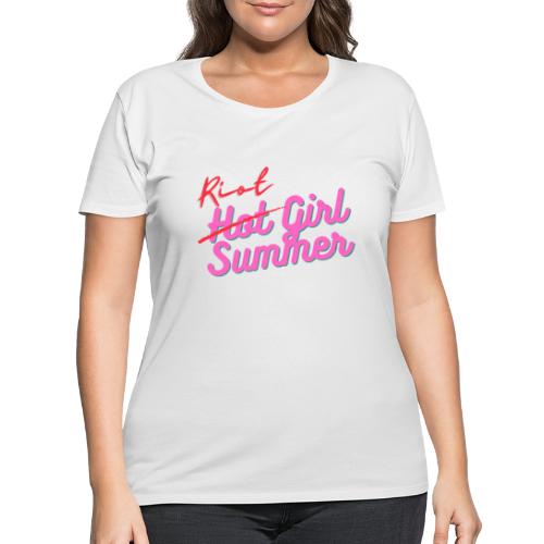 Riot Girl Summer - Women's Curvy T-Shirt