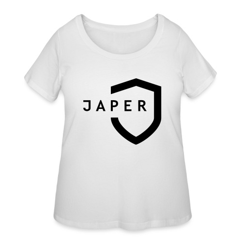 JAPER Logo - Women's Curvy T-Shirt