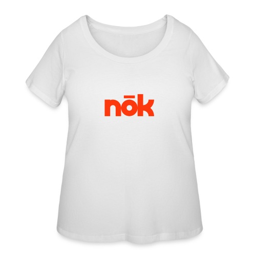 nōk Red - Women's Curvy T-Shirt