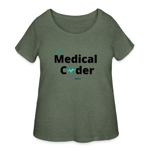 AAPC Medical Coder Shirts and Much More - Women's Curvy T-Shirt
