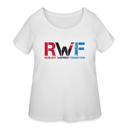 RWF Black - Women's Curvy T-Shirt