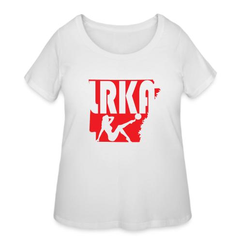 Kickin' Sexy Red! - Women's Curvy T-Shirt