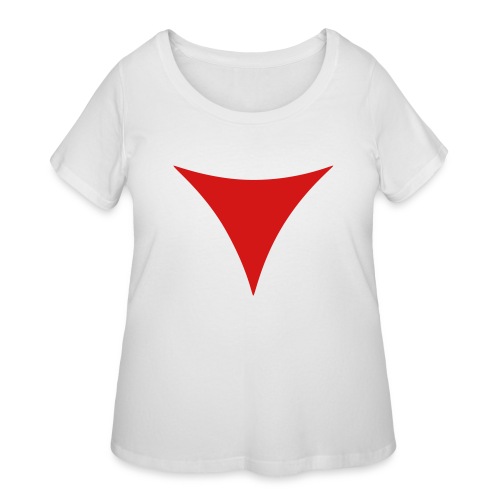 SWTOR Dark Side Points 1-Color - Women's Curvy T-Shirt