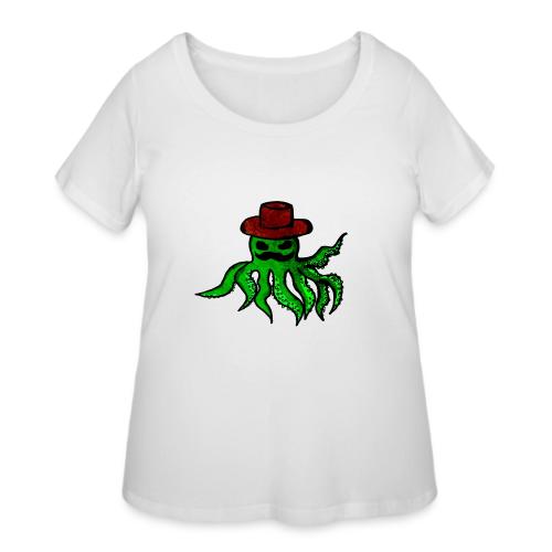 Mysterious octopus - Women's Curvy T-Shirt