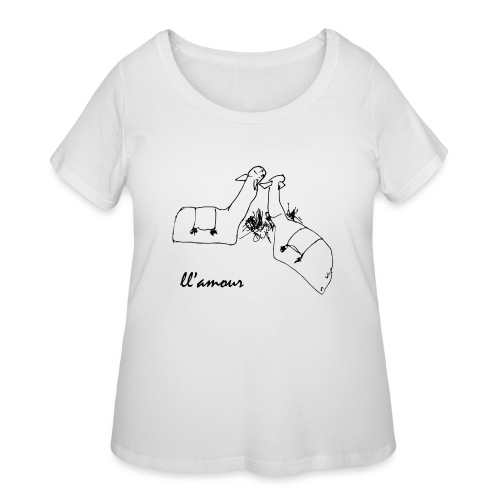 ll'amour - Women's Curvy T-Shirt