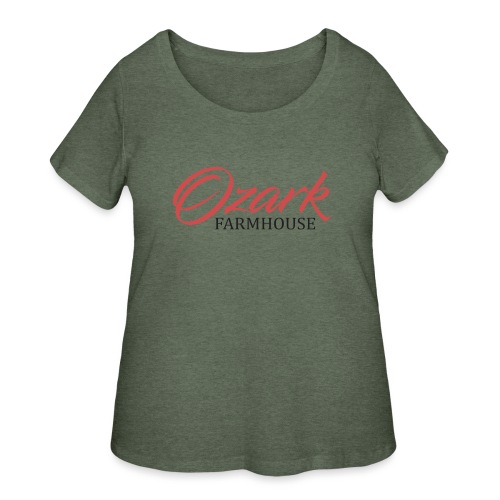 Ozark Farm House - Women's Curvy T-Shirt