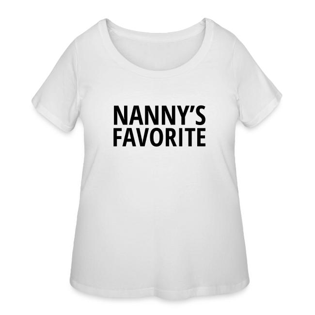 Nanny's Favorite (black font)