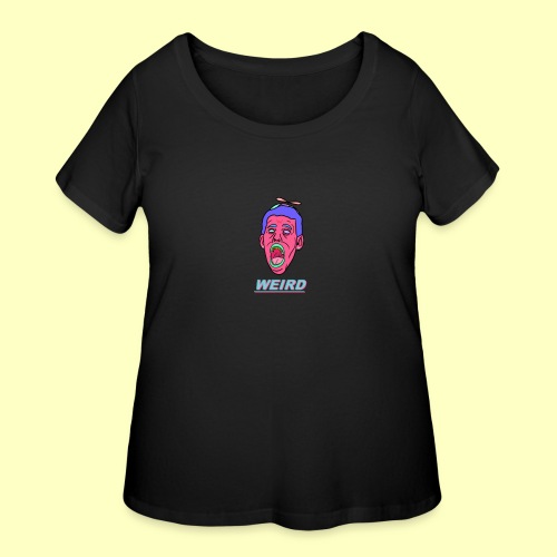 WEIRD - Women's Curvy T-Shirt