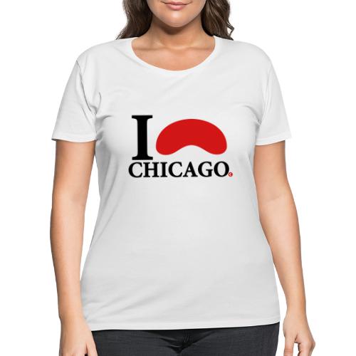 I love Windy City - Women's Curvy T-Shirt
